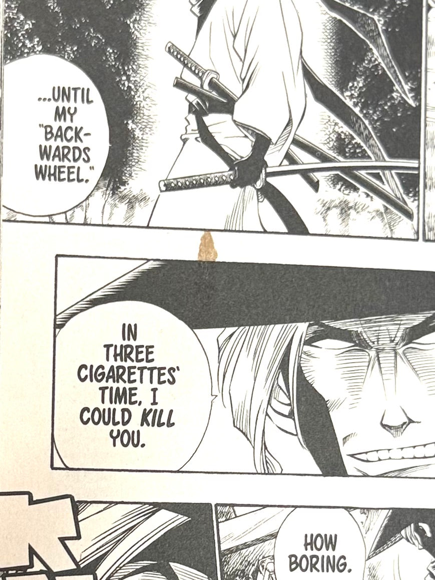 Defective Product Rurouni Kenshin Vol.2-English Edition