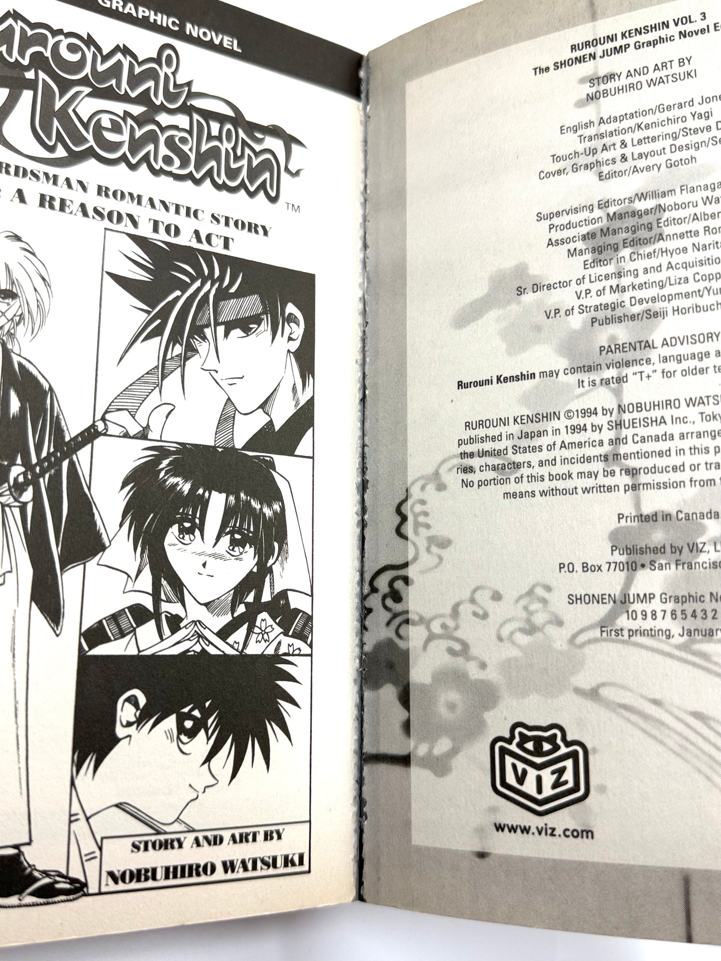 Rurouni Kenshin Vol.3-English Edition