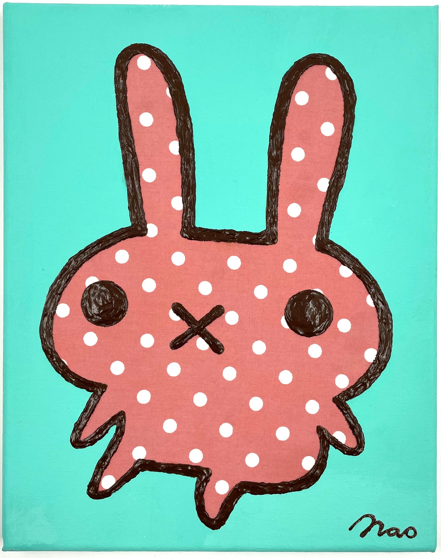 Sadness Rabbit: canvas Arts