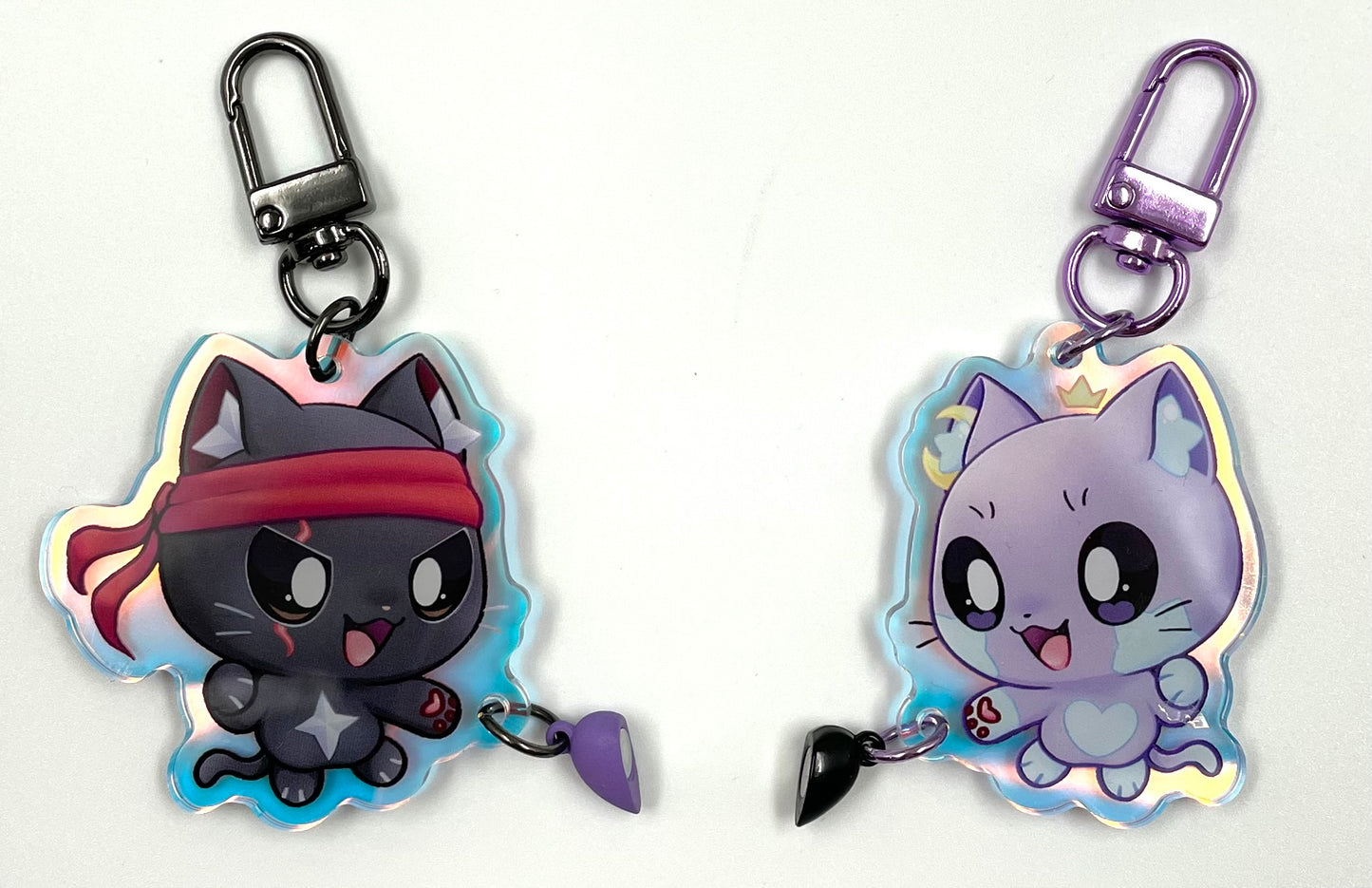 Momichu : Acrylic Charm Heart magnet set