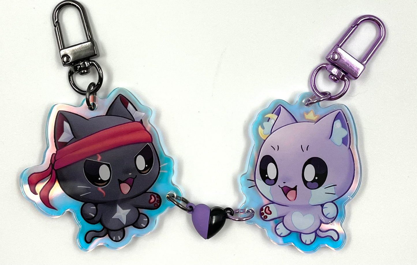 Momichu : Acrylic Charm Heart magnet set