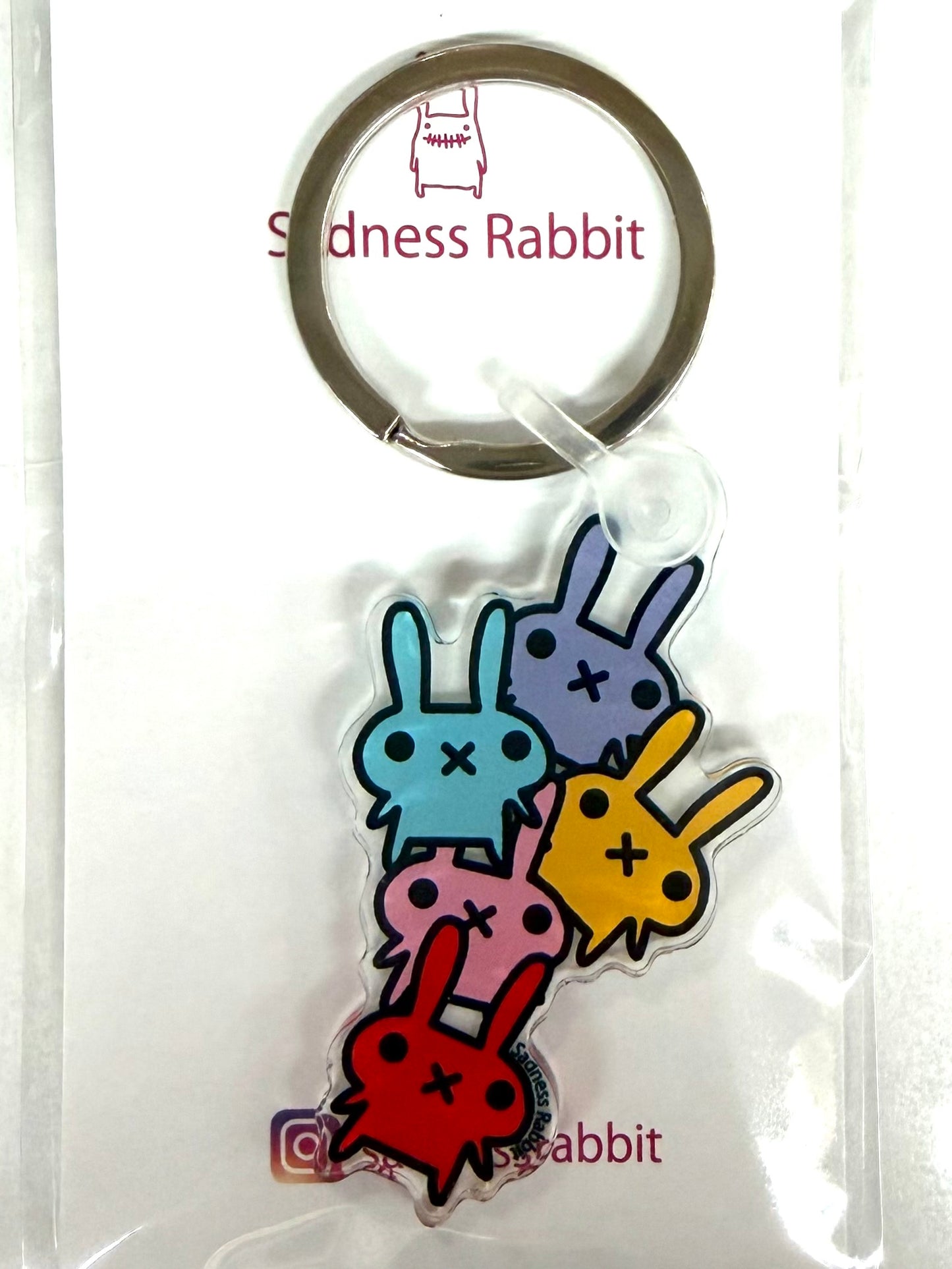 Sadness Rabbit: Keycharm