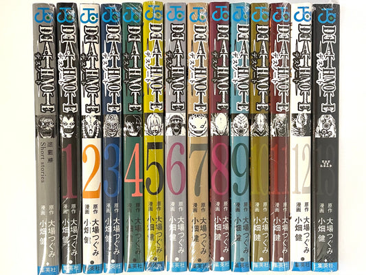 Death Note Vol.1-13+short story brand new set-Official Japanese Edition