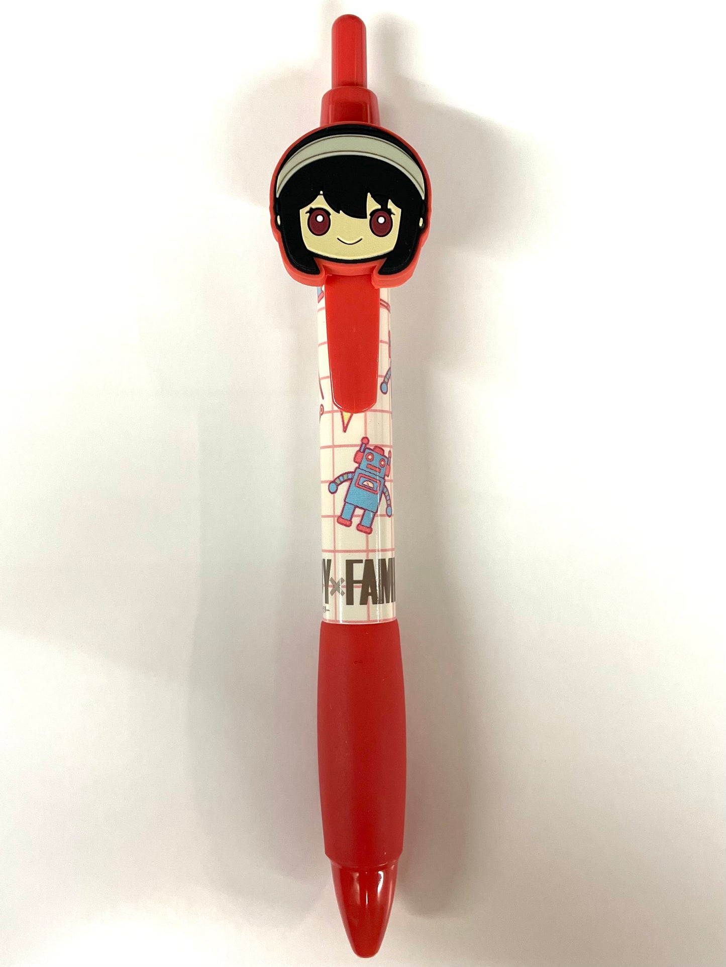 Ballpoint Pen with rubber mascot SpyXFamily Yor