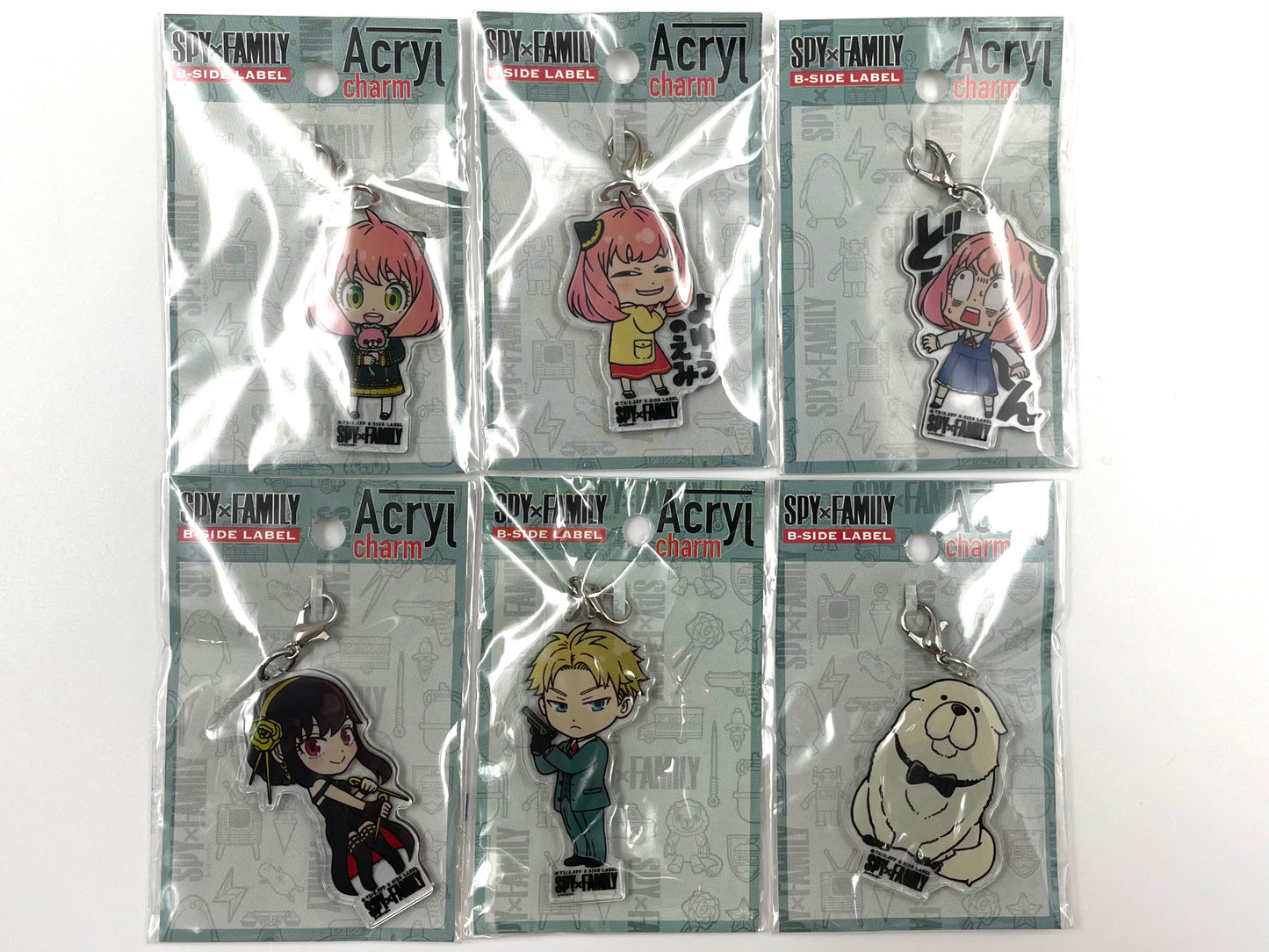 Acrylic Charm B-side Label SPY x FAMILY