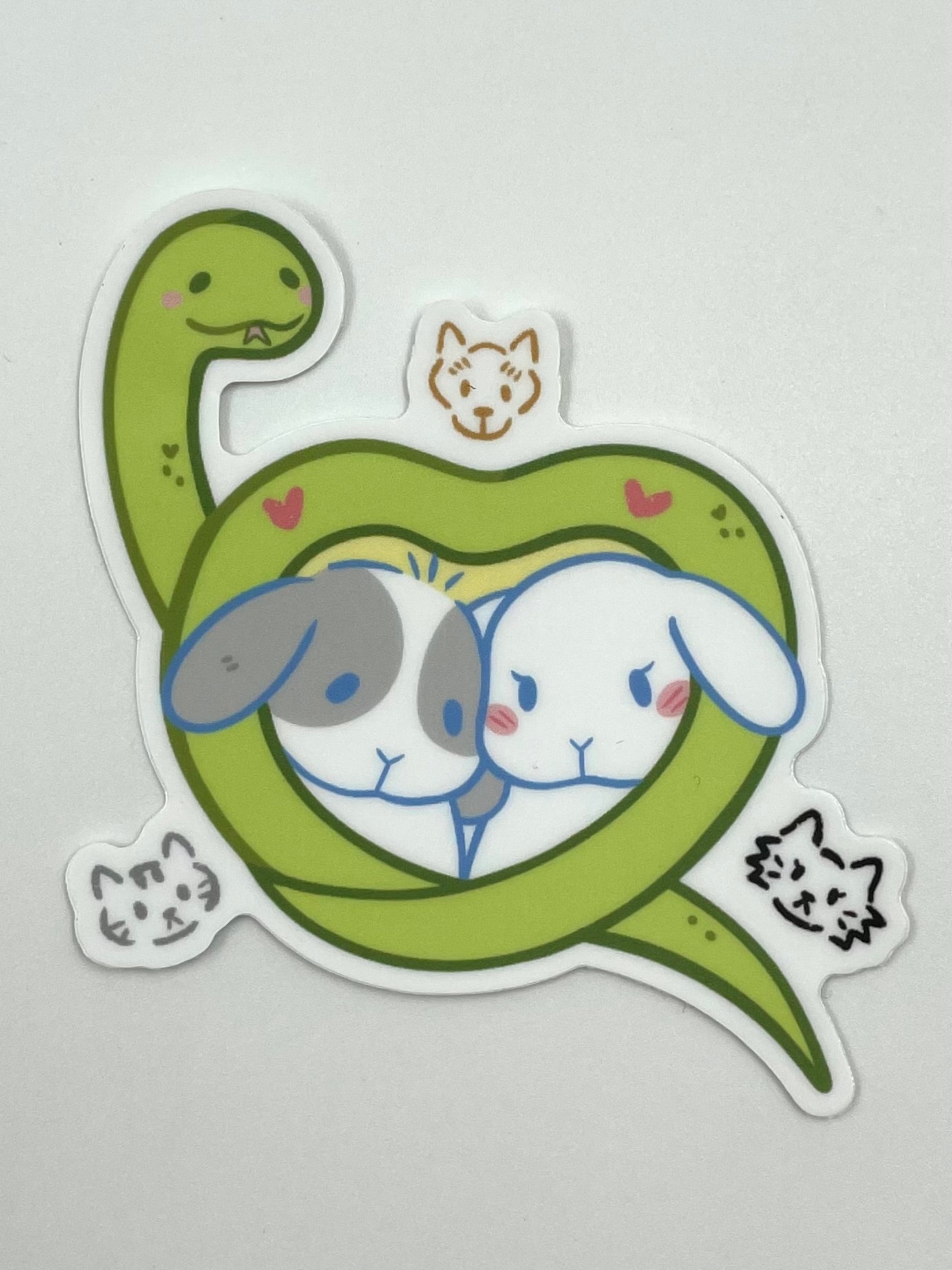 Kawaiianart: Sticker Snake