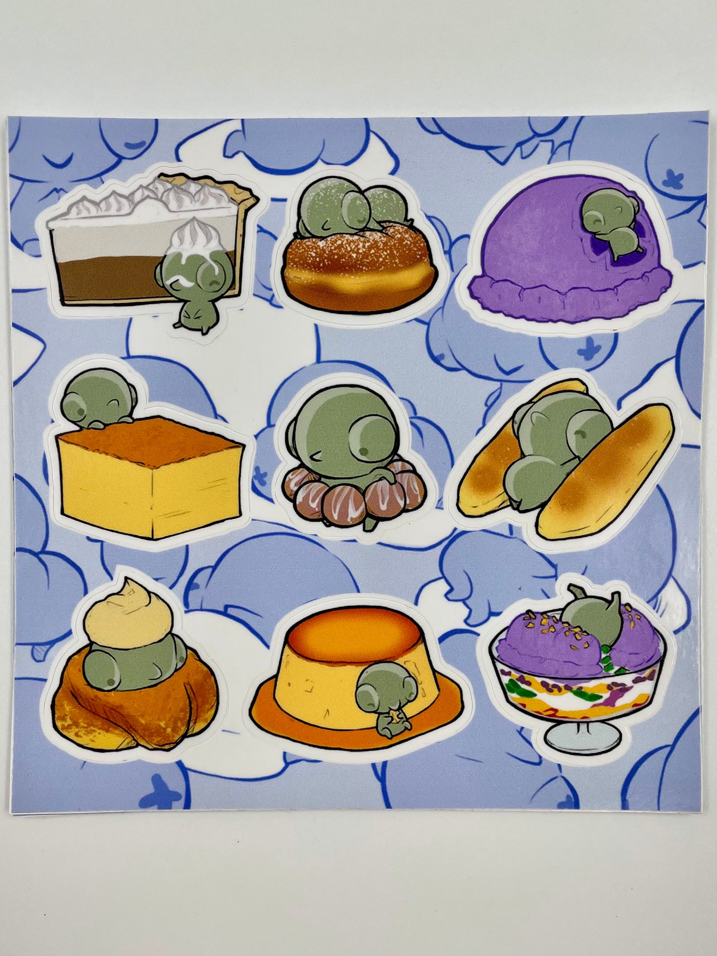 Spactana Art: Sticker sheet