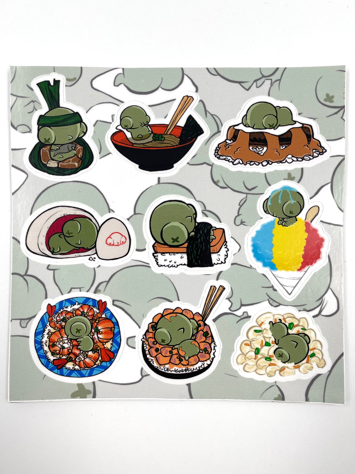 Spactana Art: Sticker sheet
