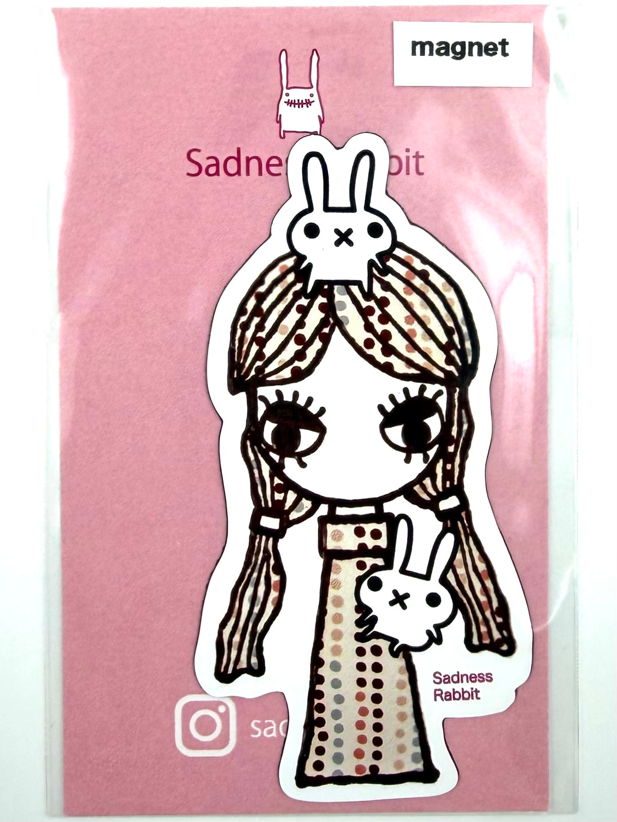 Sadness Rabbit: Magnet