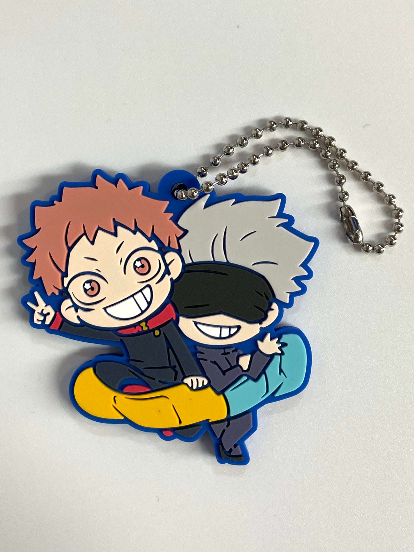 Rubber Keychain Jujutsu Kaisen Yuji Satoru