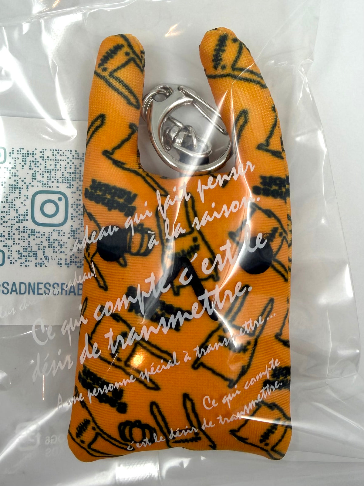 Sadness Rabbit: Keychain Halloween26 Ver.