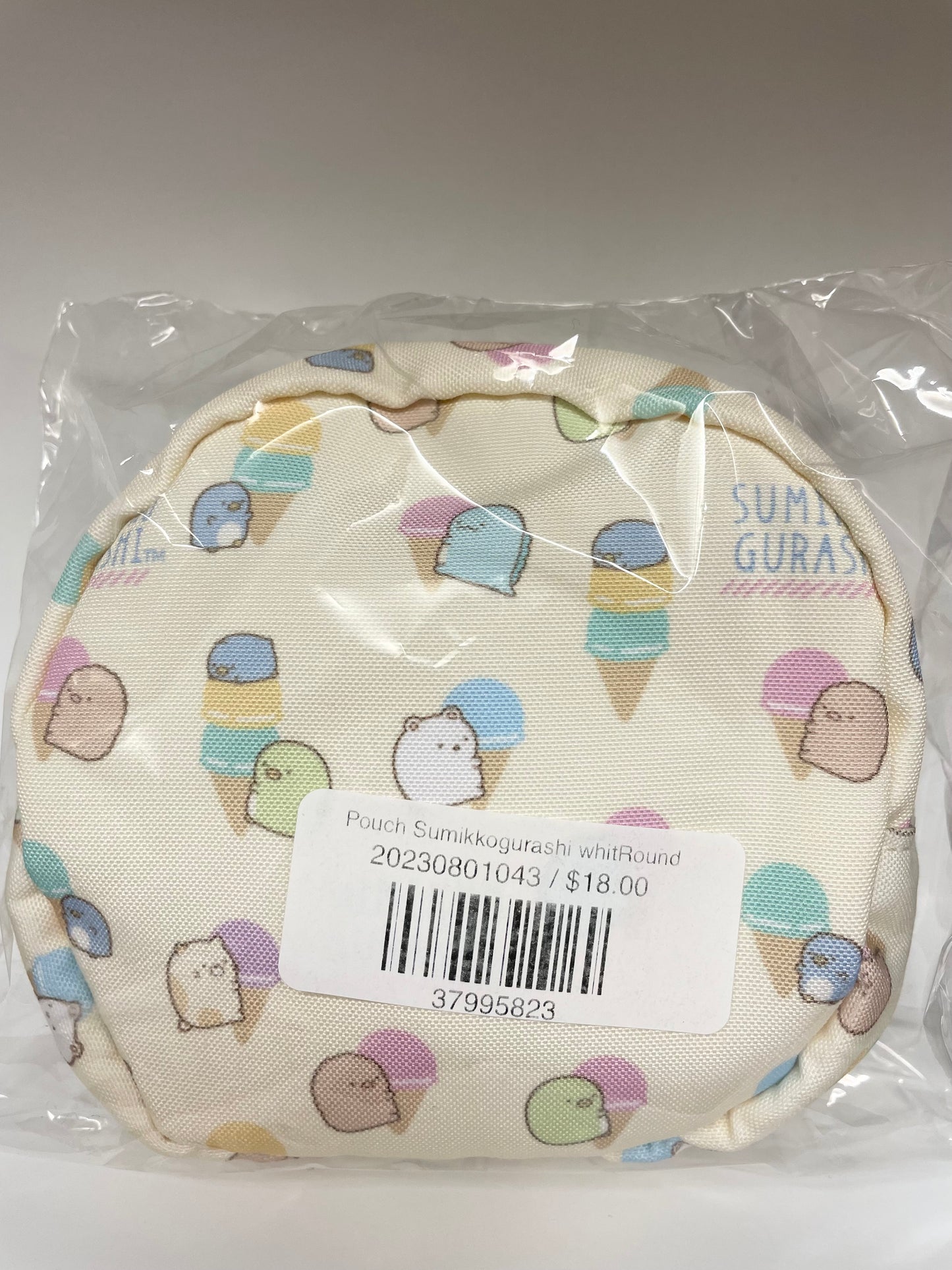 Pouch Sumikkogurashi whitRound
