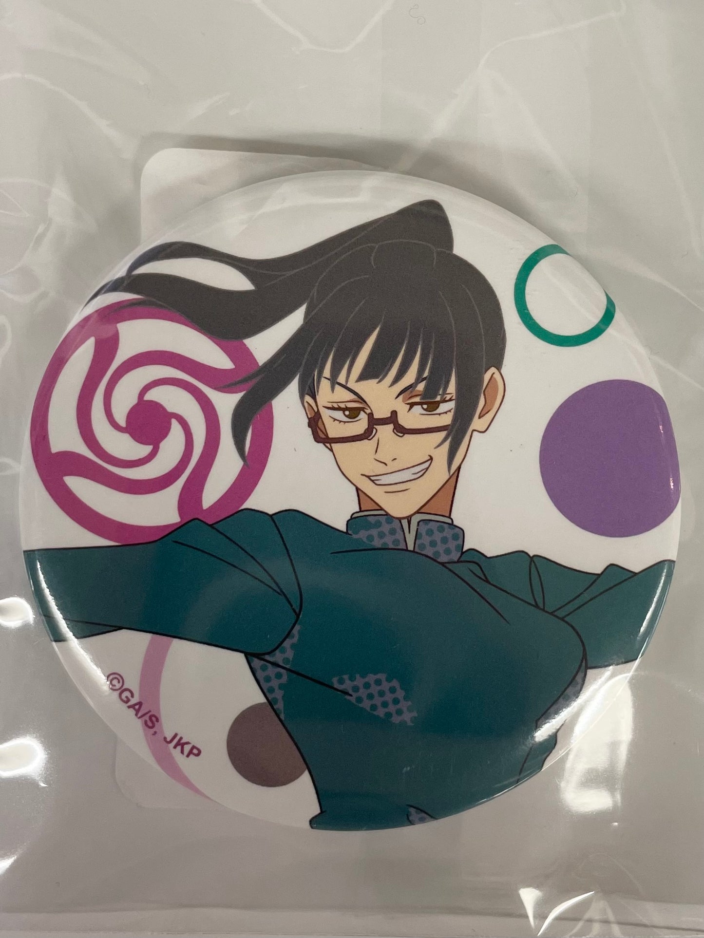 Trading Pin Badge Whtdot