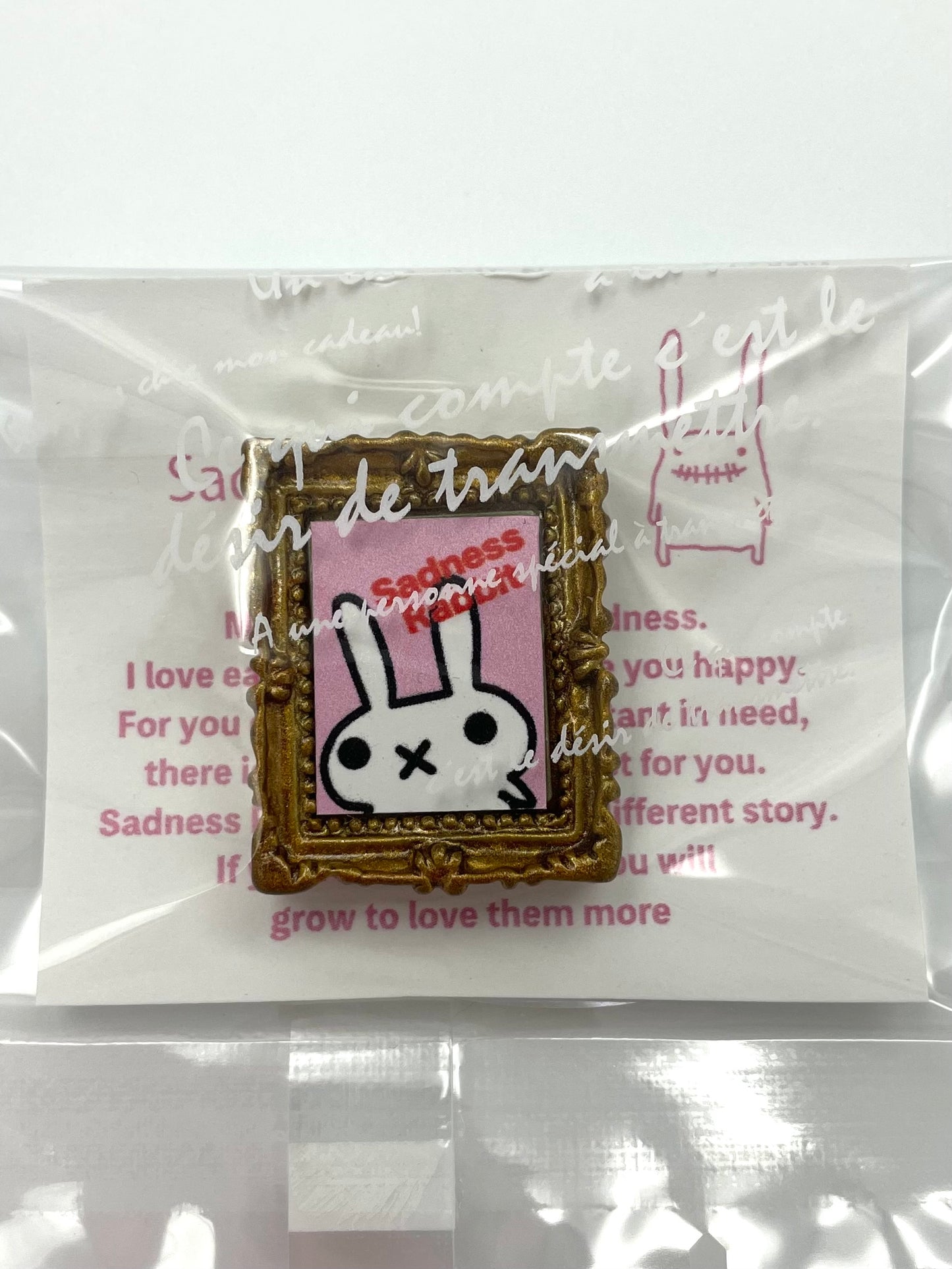 Sadness Rabbit: Picture Magnet