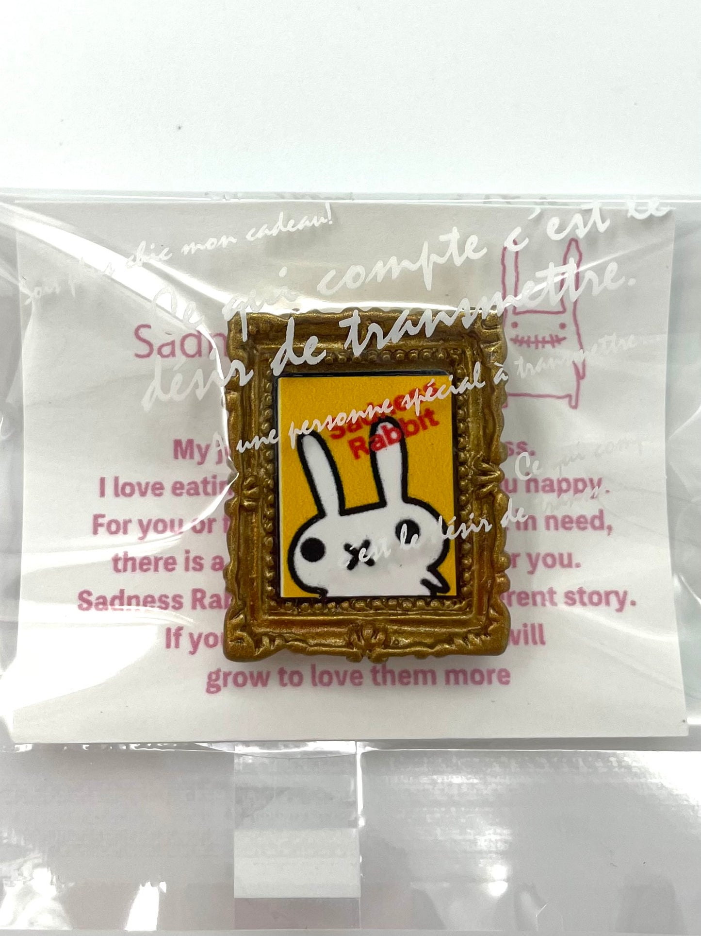Sadness Rabbit: Picture Magnet