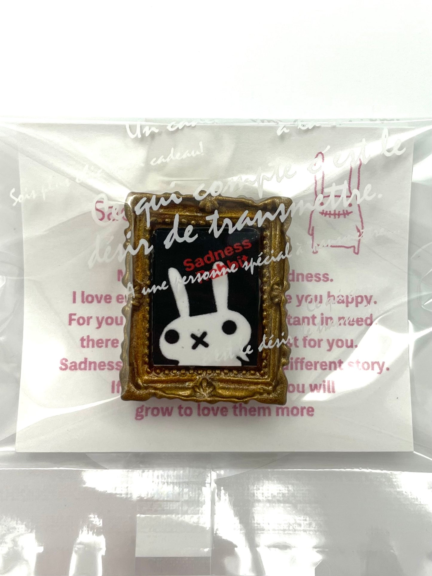 Sadness Rabbit: Picture Magnet