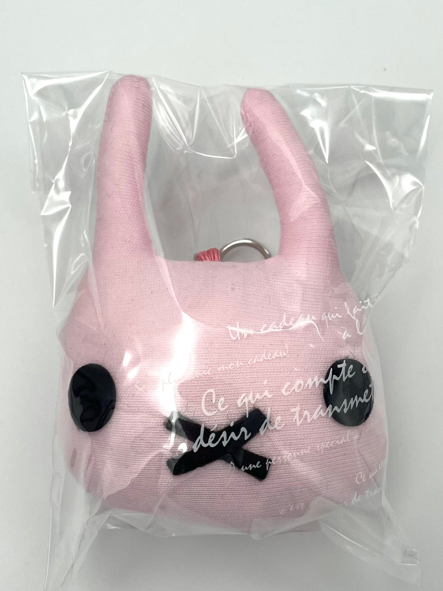 Sadness Rabbit: Plush Keycharm