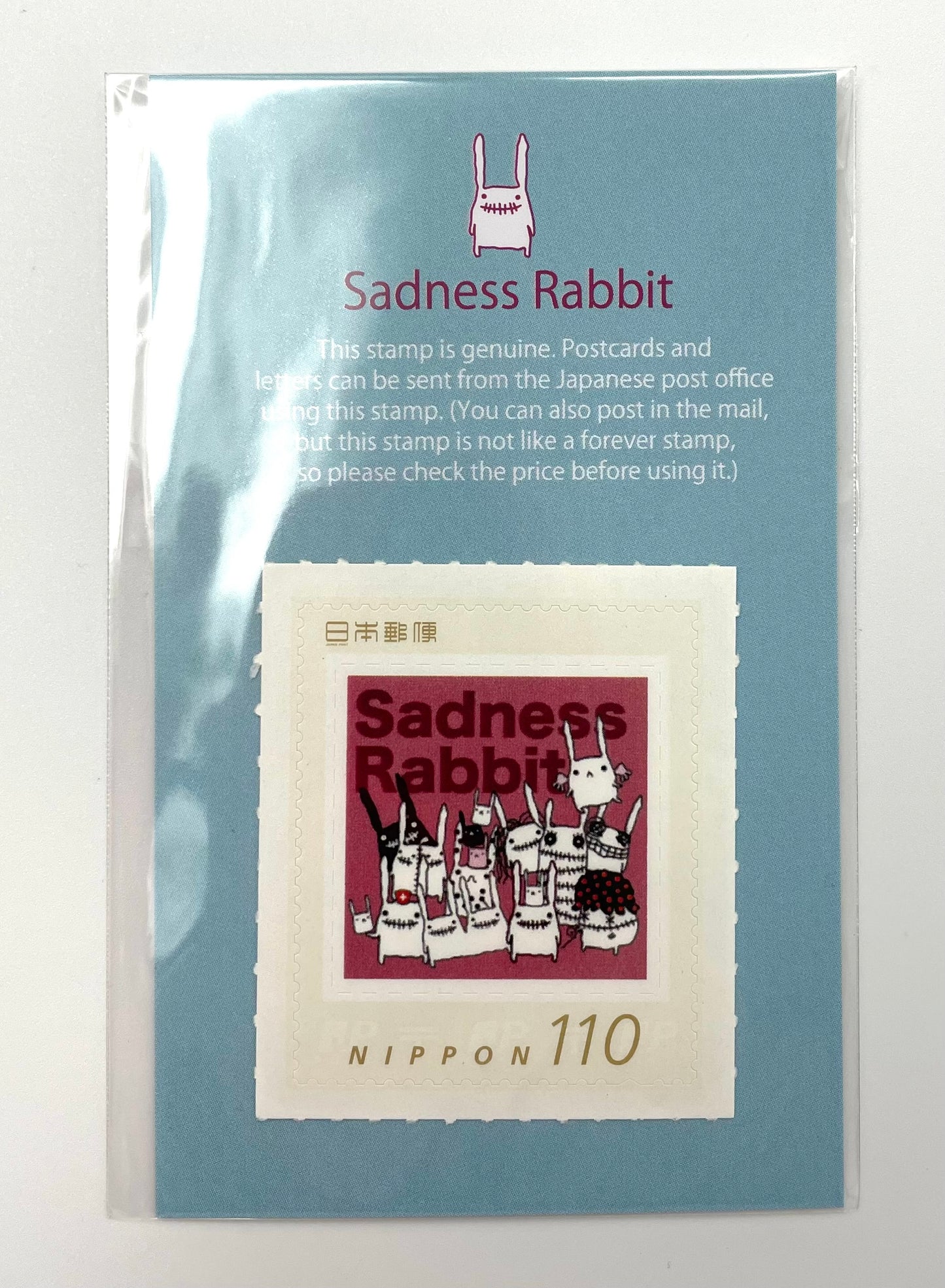 Sadness Rabbit: Japanese Stamps