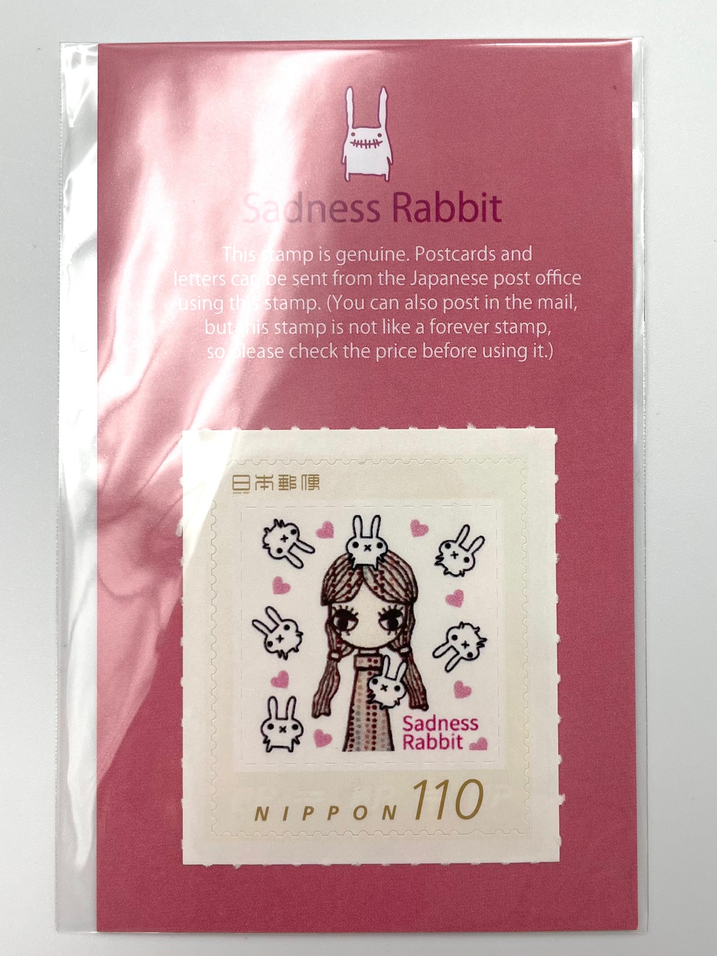 Sadness Rabbit: Japanese Stamps