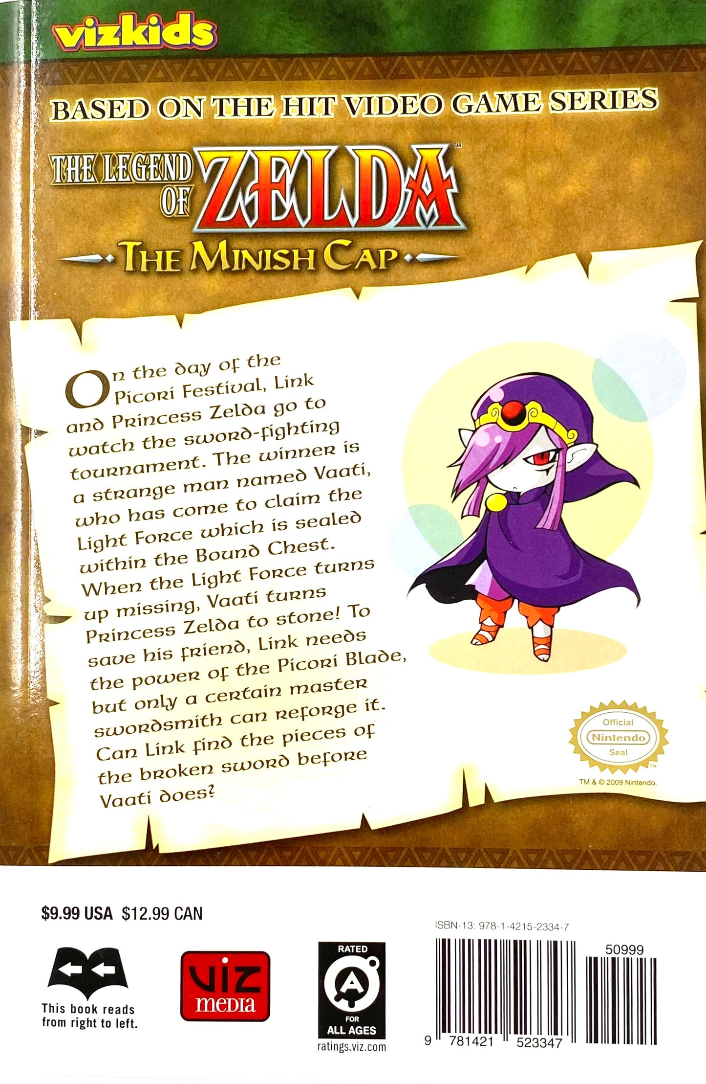 The Legend Of ZELDA The Minish Cap-English Edition