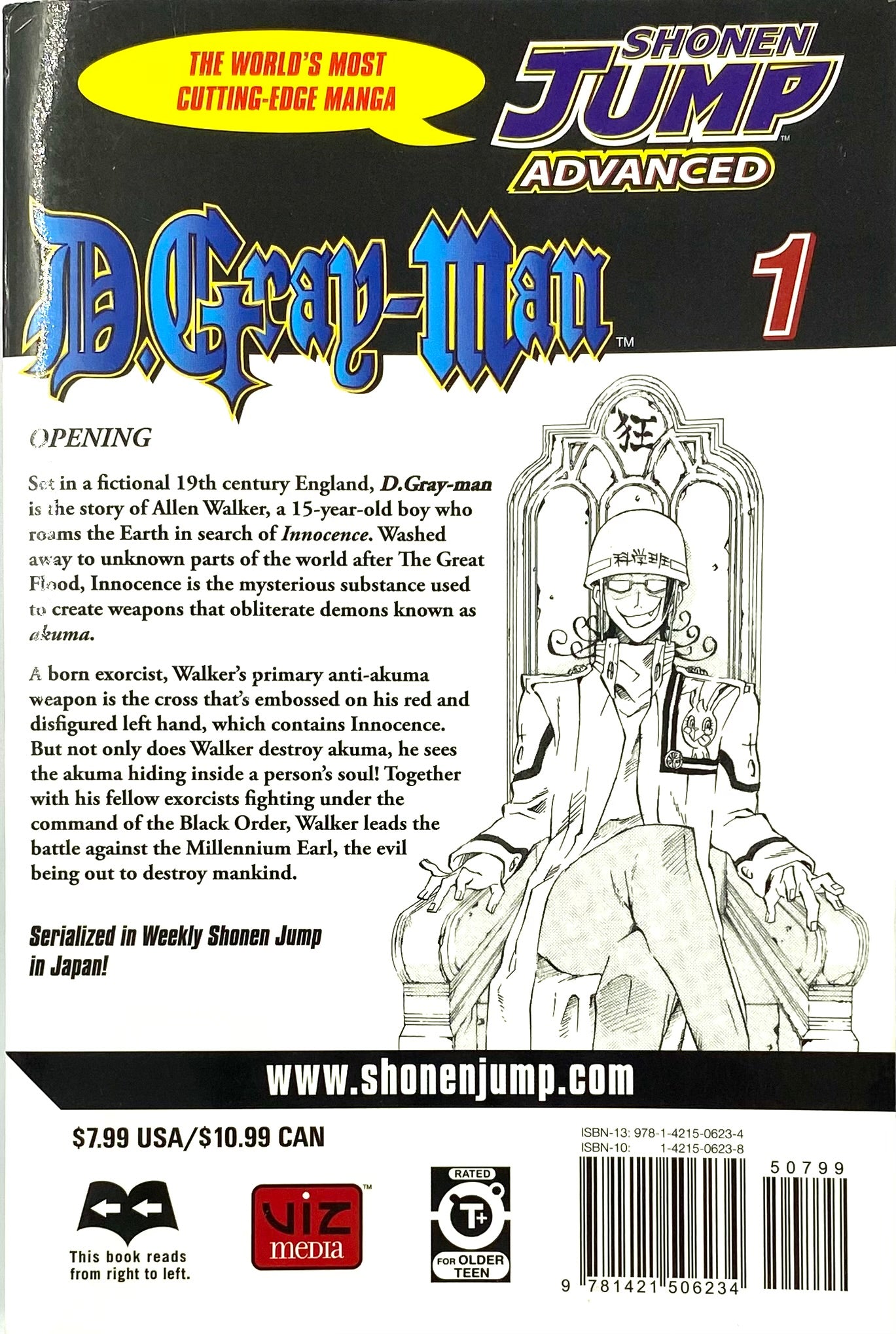 D.Gray-Man Vol.1-English Edition