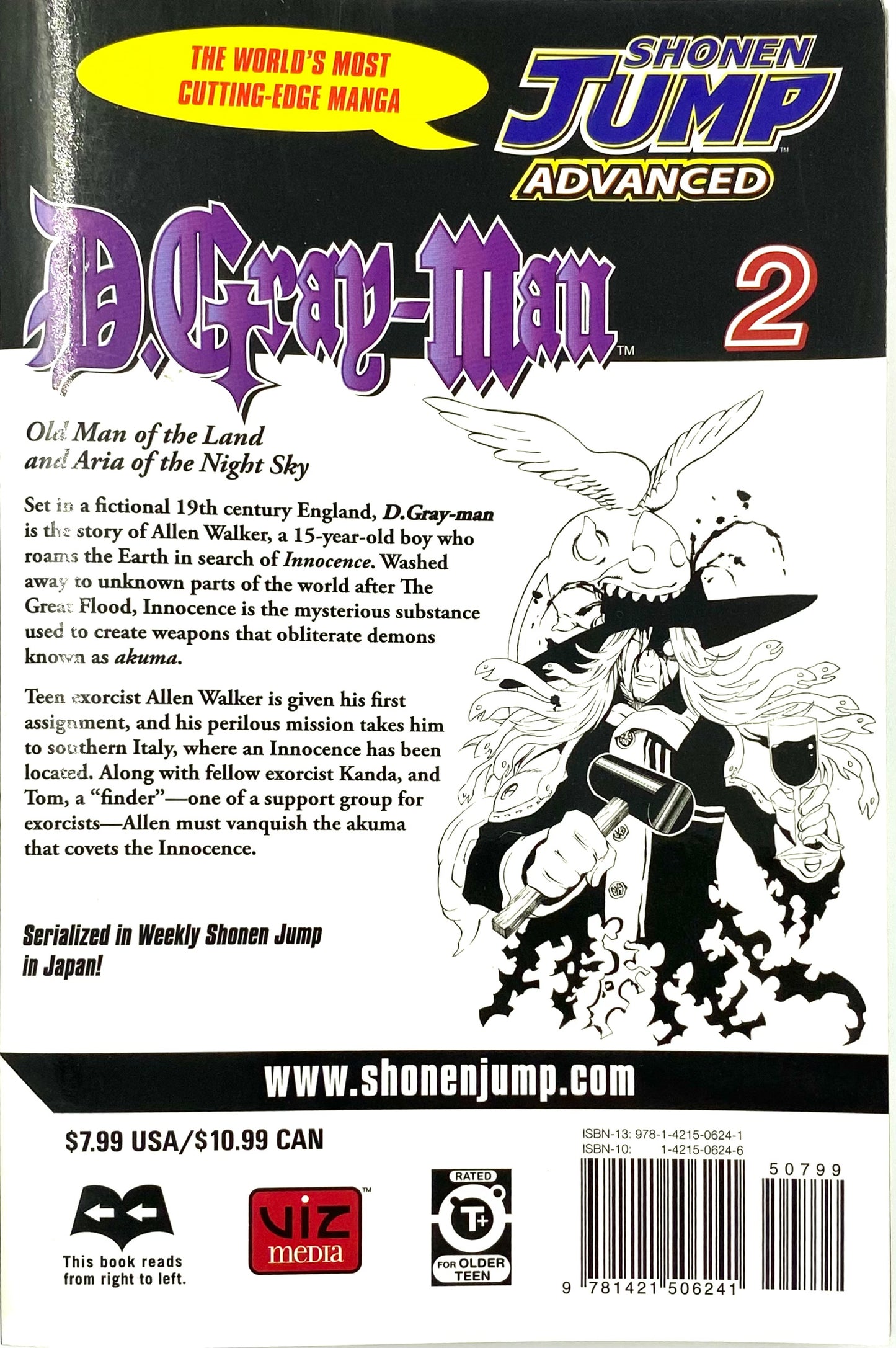 D.Gray-Man Vol.2_First Print-English Edition