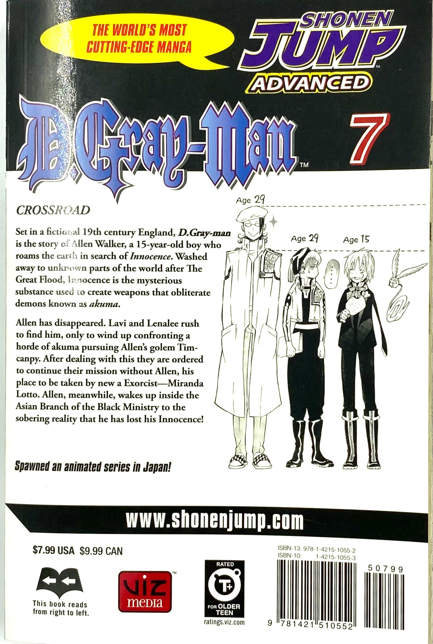 D.Gray-Man Vol.7_First Print-English Edition