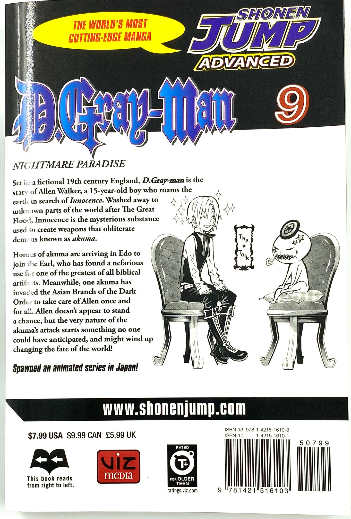 D.Gray-Man Vol.9_First Print-English Edition