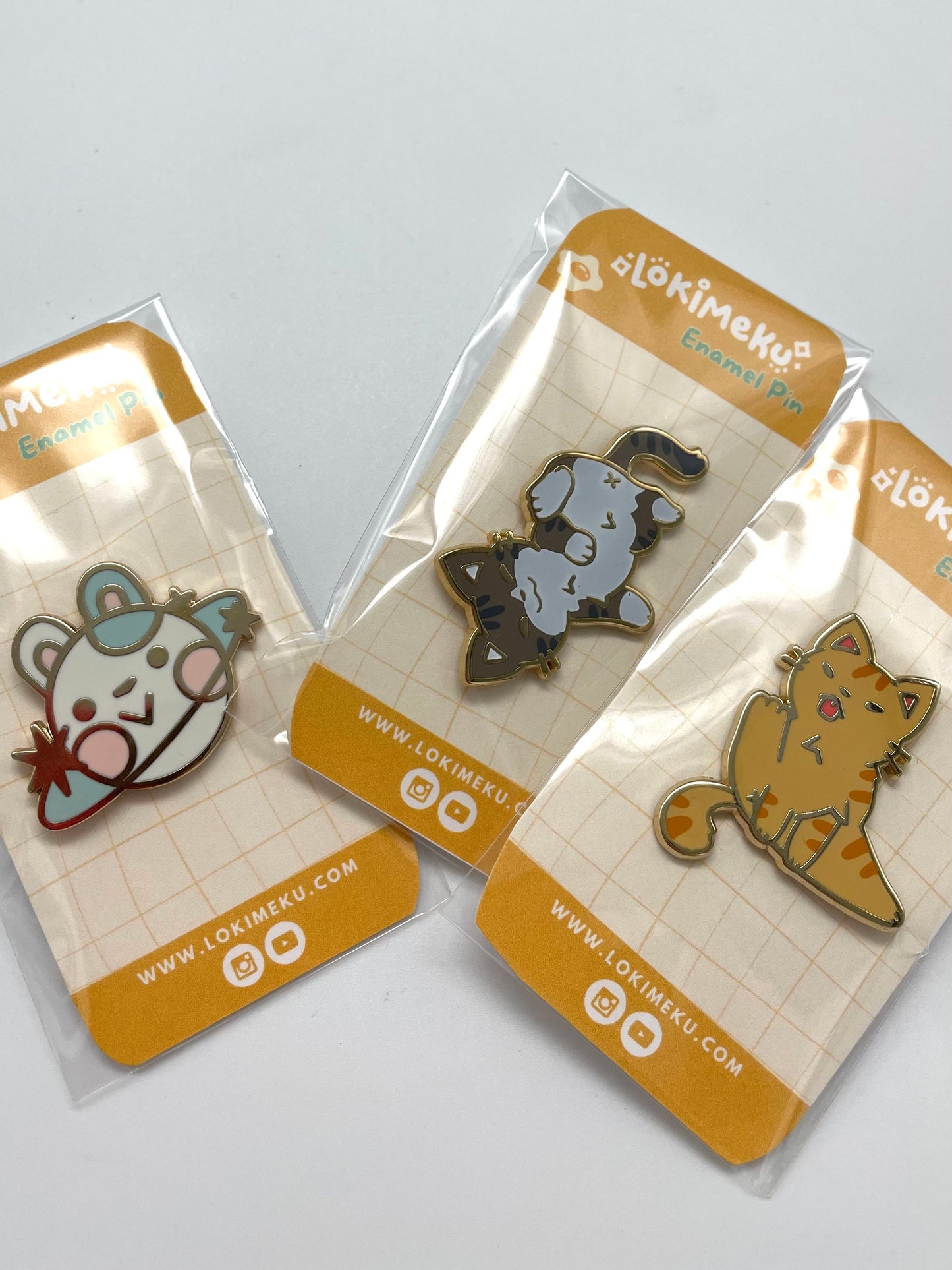Lokimeku: Enamel Pin