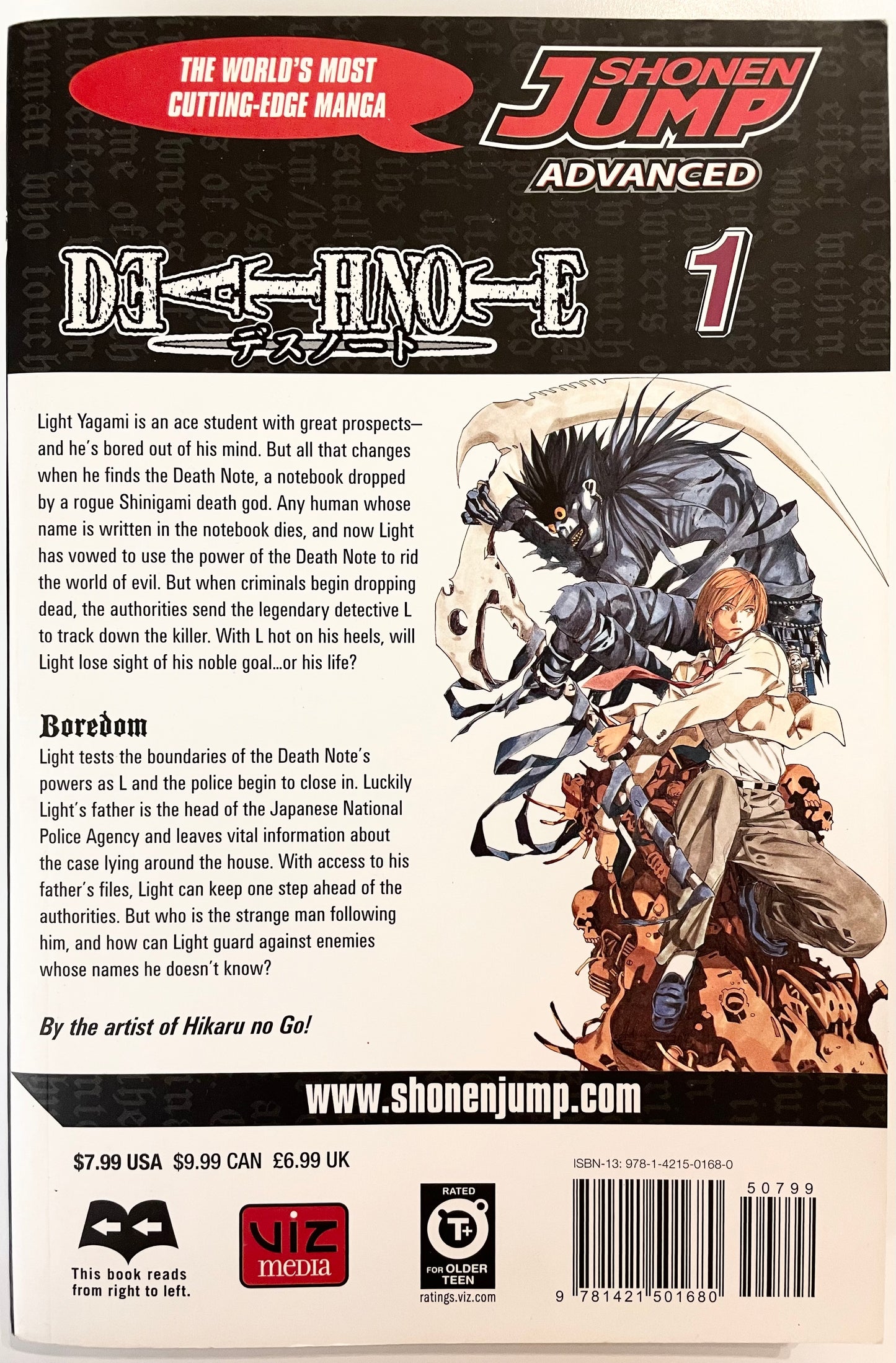 Death Note Vol.1-English Edition