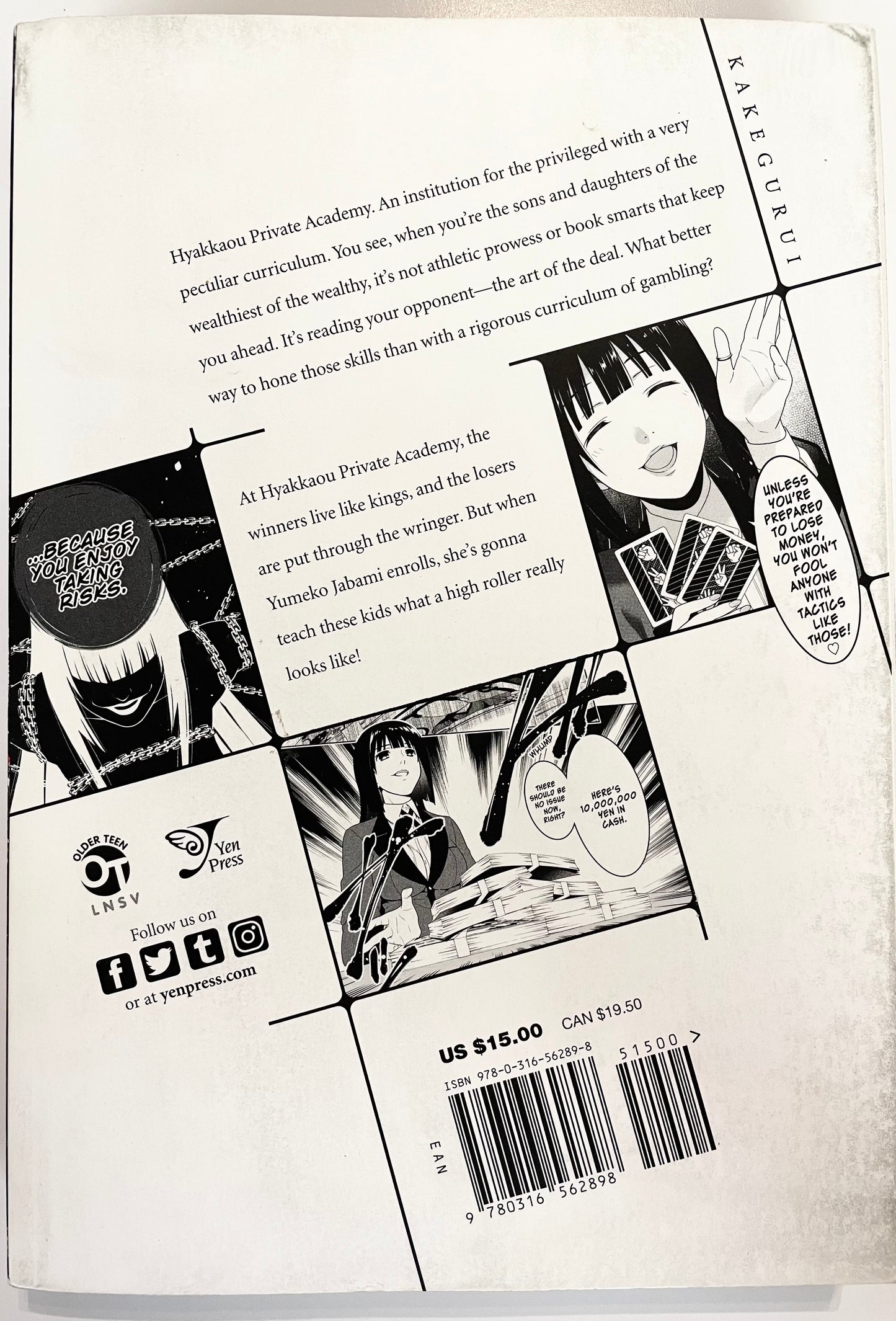 Kakegurui Vol.1-English Edition