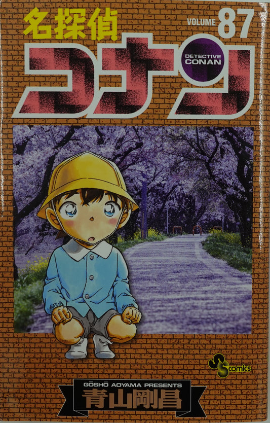Case Closed Vol.87-Official Japanese Edition