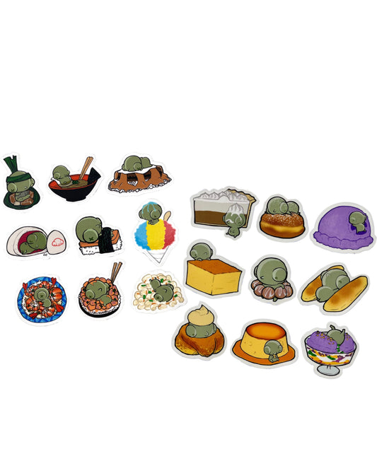 Spactana Art: Sticker sheet