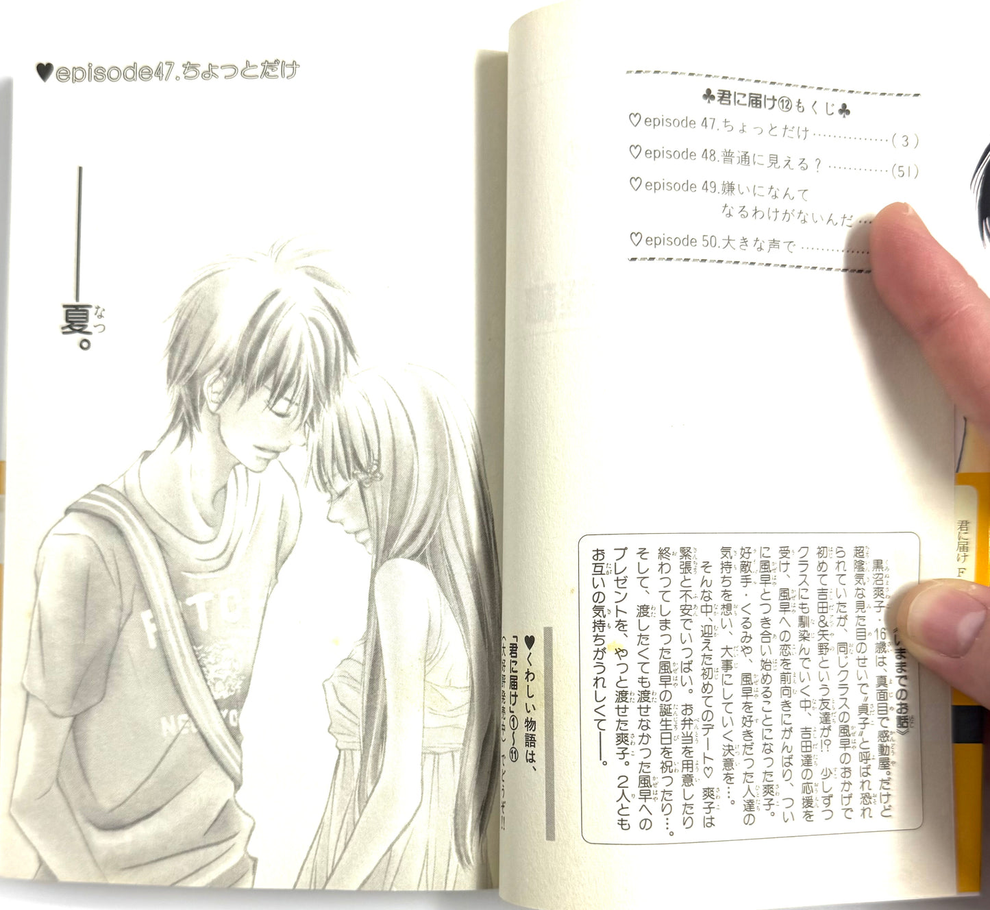 Defected Product Kimi ni Todoke: From Me to You Vol.12-Official Japanese Edition