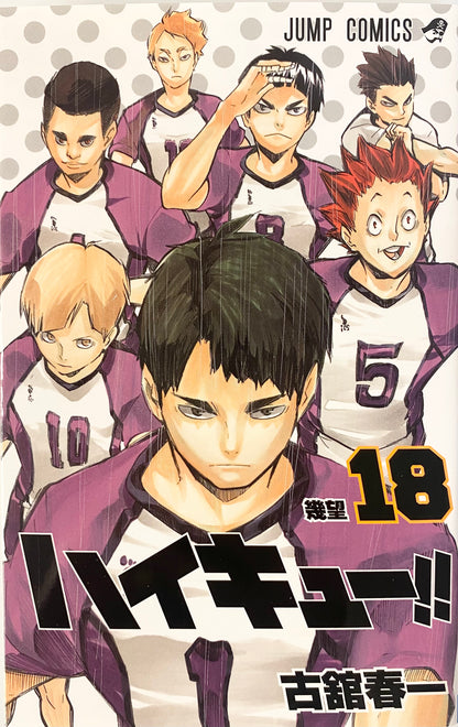 Haikyuu! Vol.18-Official Japanese Edition