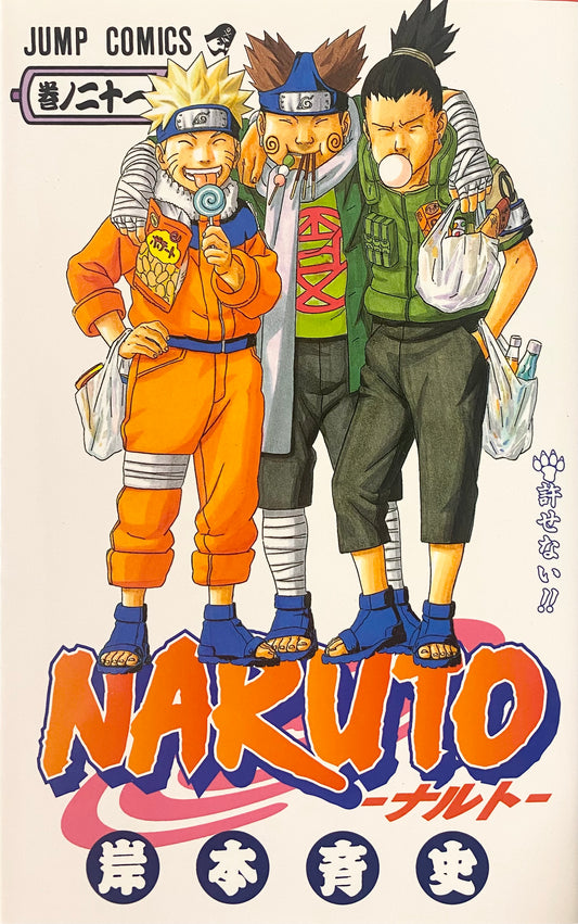 Naruto Vol.21-Official Japanese Edition