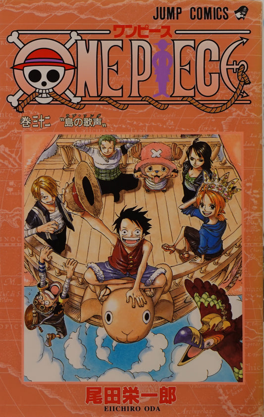 One Piece Vol.32-Official Japanese Edition