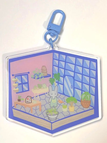 Kawaiianart:Bunny Greenhouse Charm