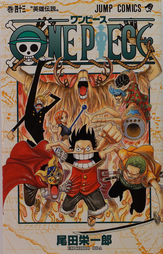 One Piece Vol.43-Official Japanese Edition