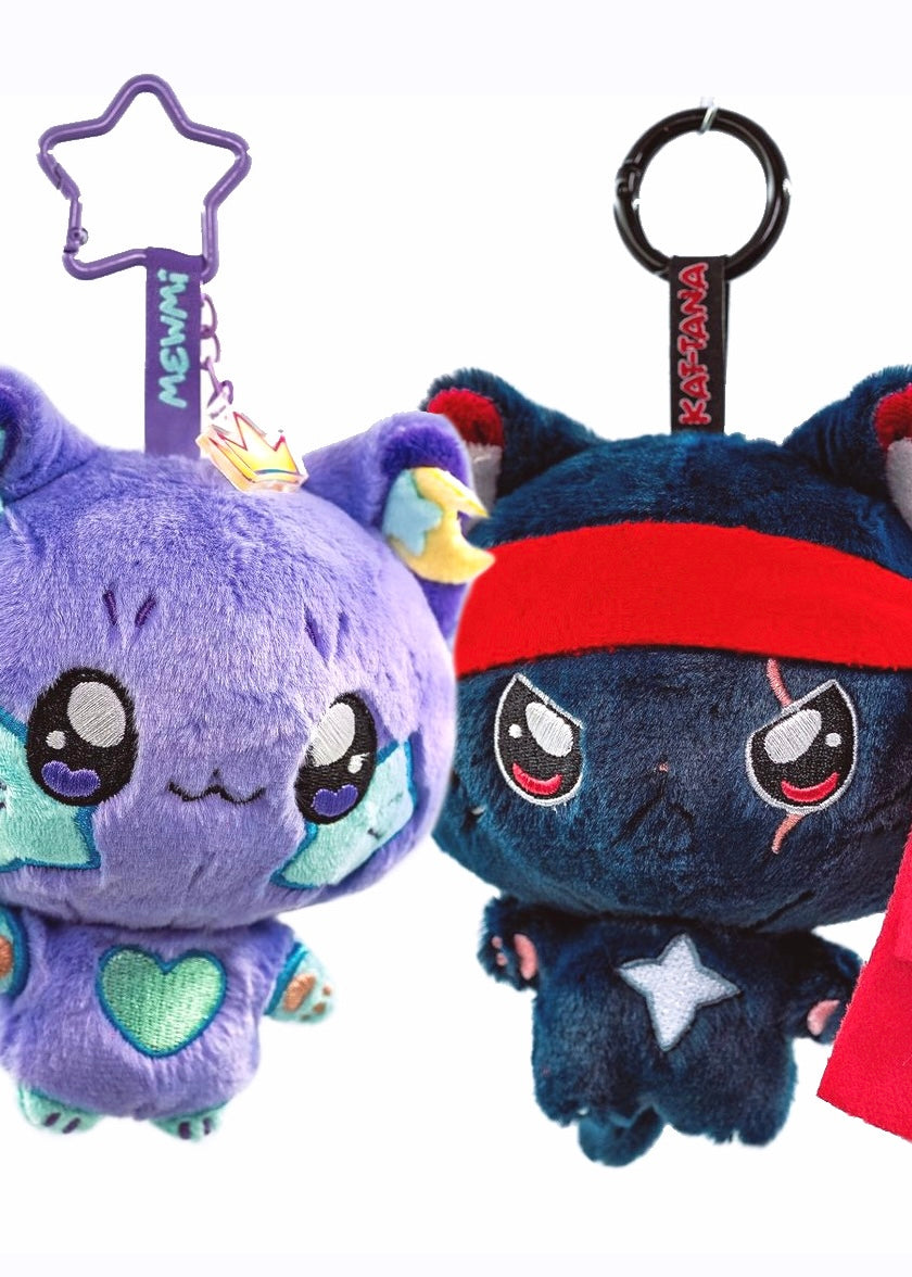 Momichu : Magnetic Plush set Neko Mewniverse