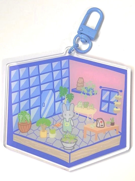 Kawaiianart:Bunny Greenhouse Charm