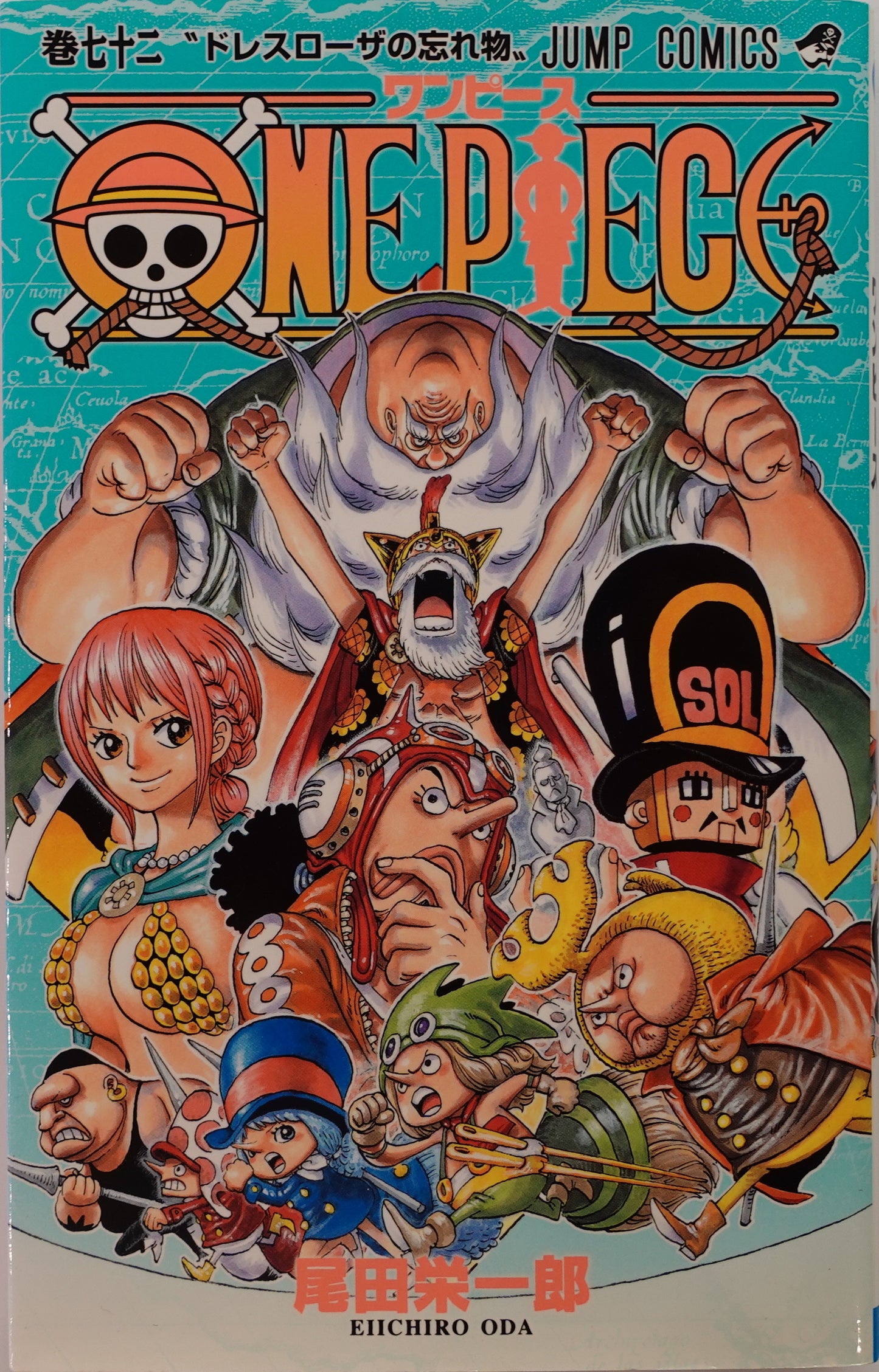 One Piece Vol.72- Official Japanese Edition