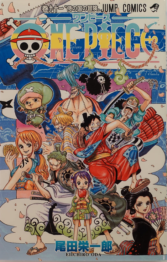 One Piece Vol.91-Official Japanese Edition