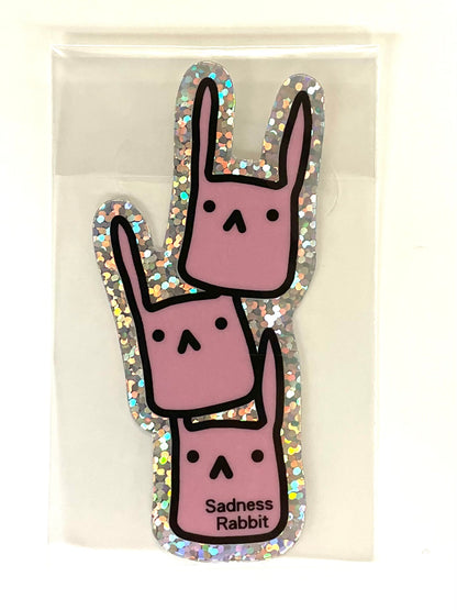 Sadness Rabbit: Sticker