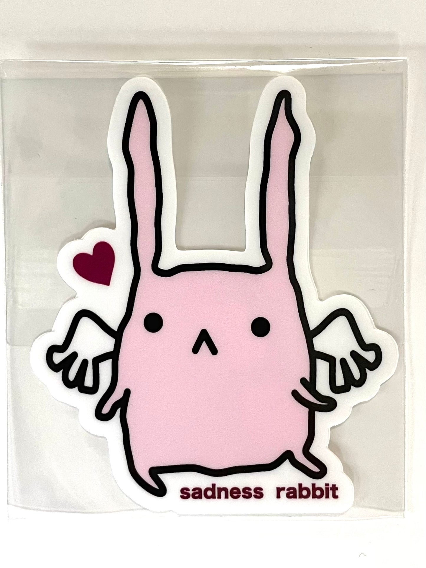 Sadness Rabbit: Sticker