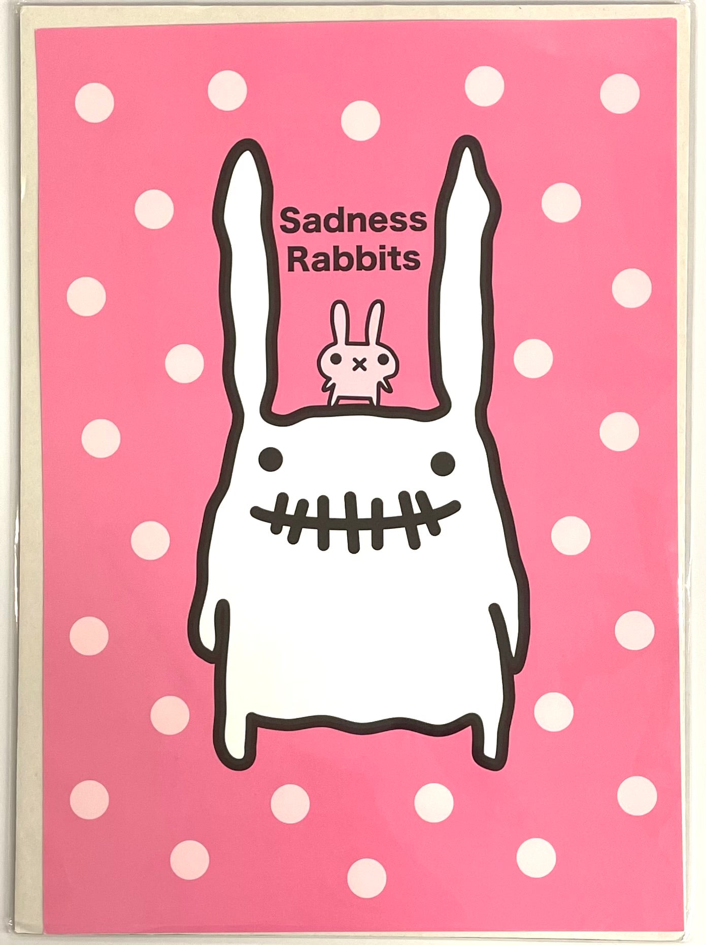 Sadness Rabbit: Art Poster