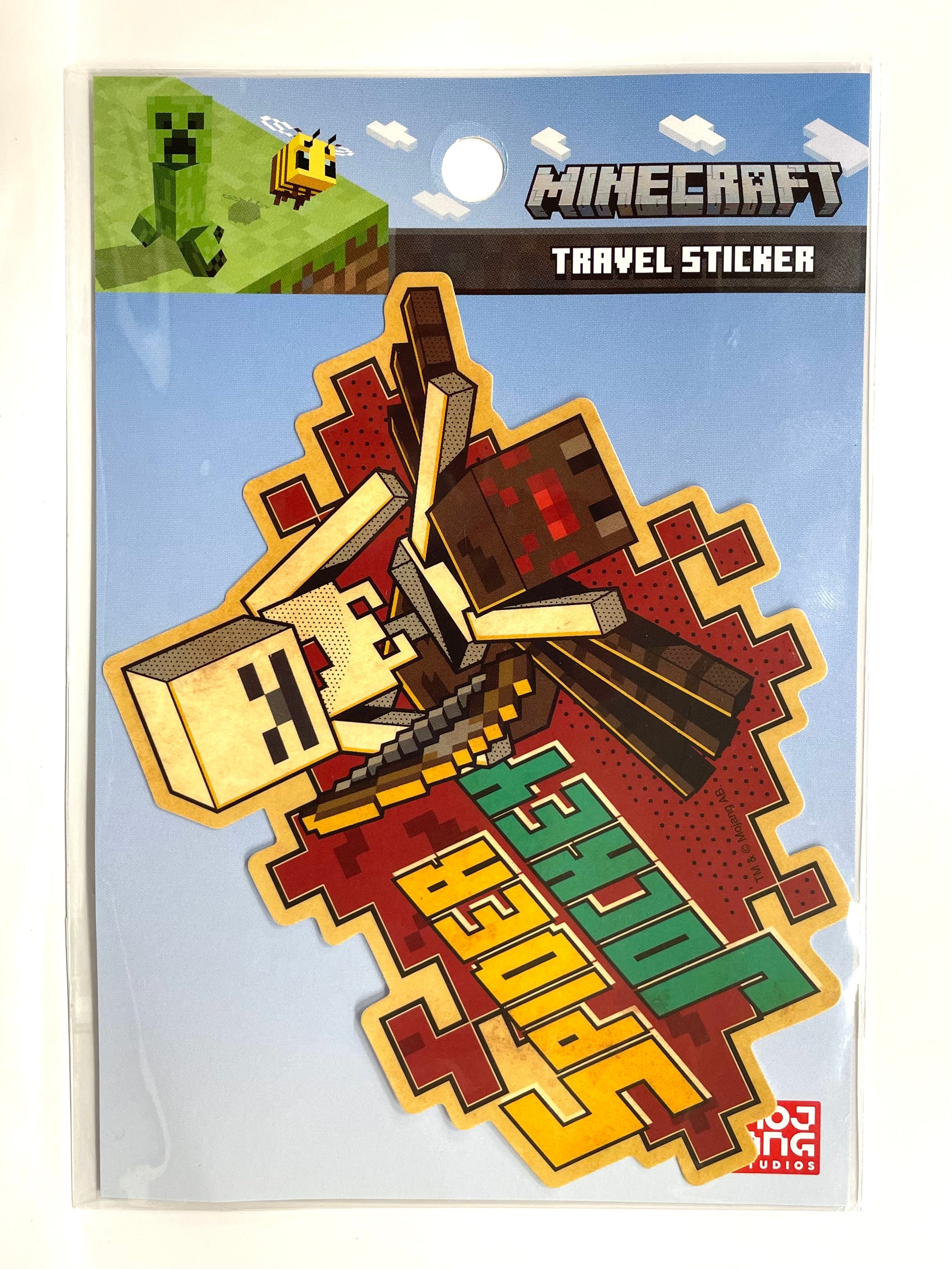 Minecraft: Travel Sticker – Mangamon