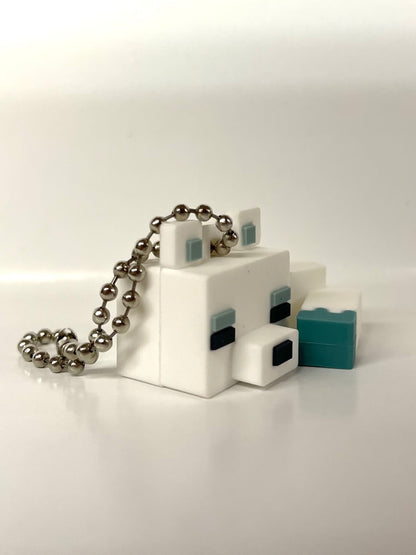 Minecraft: Rubber mascot Key charm