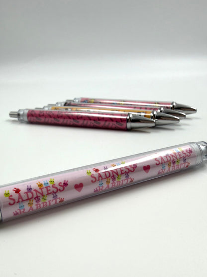 Sadness Rabbit: Ball Point Pen (Black)