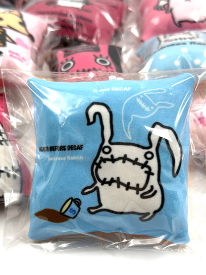 Sadness Rabbit: Pillow Keycharm